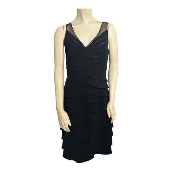 Eliza New York Sleeveless Mini Bandage Dress Black Women's US 8 Cocktail Party - Picture 2 of 10